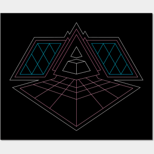 Circle daft Posters and Art